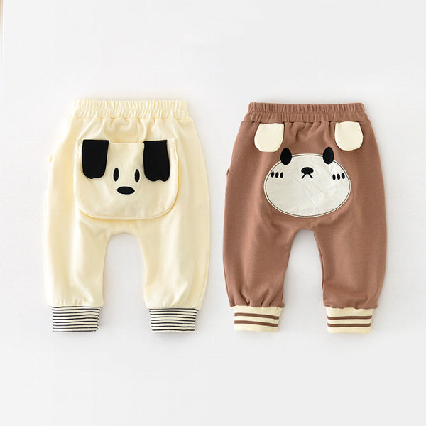 Playful Puppy High-Waist Leggings