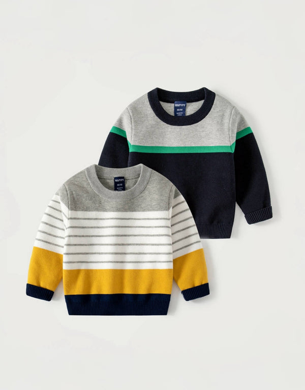 Vivid Urban Stripe Sweater