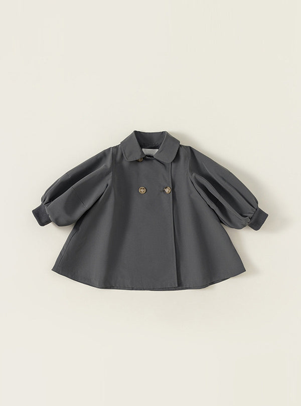 Elegant British Style Windbreaker Coat