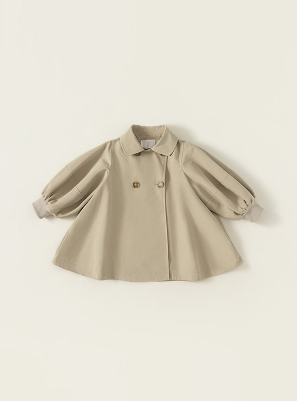 Elegant British Style Windbreaker Coat