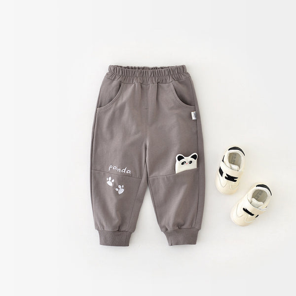 Playful Panda Grey Joggers