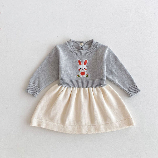 Sweet Bunny Knitted Dress