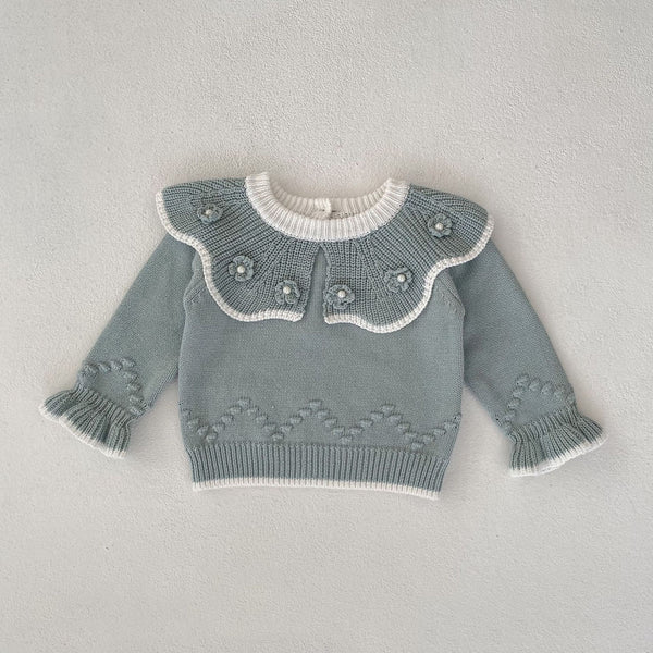 Dreamy Ruffle Knit Sweater