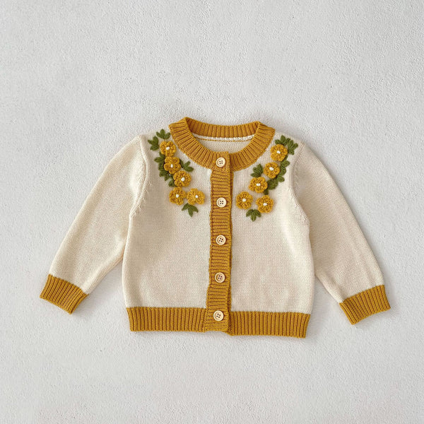 Sunny Bloom Knit Cardigan