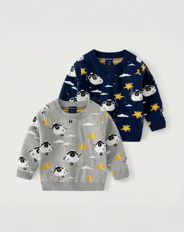 Sheep and Stars Knit Sweater