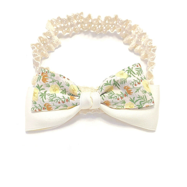 Petite Fleur Bow Hairband