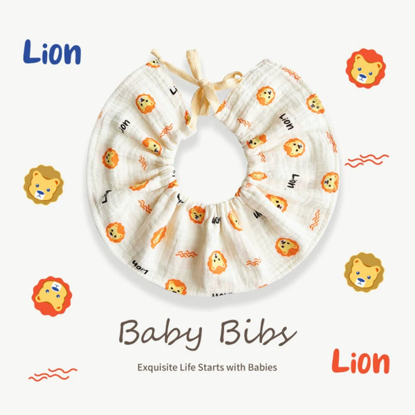 Gentle Embrace Baby Bib - Playful Roar