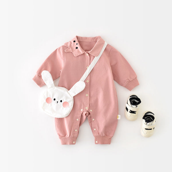 Bunny Cuddle Jumpsuit Set