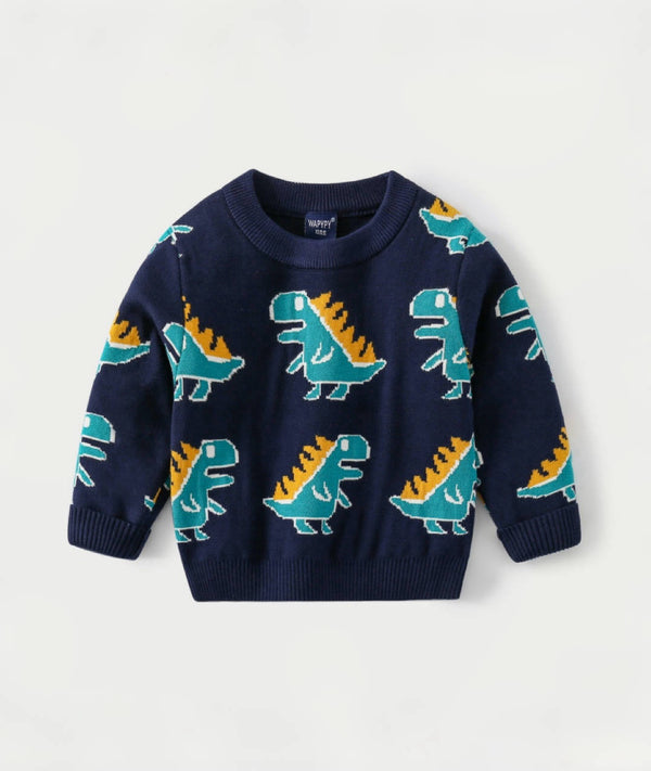 FunPlay Sweater Collection- "Dino Friends" Sweater