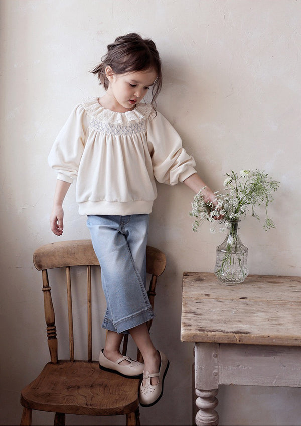 Delicate Smock Artistry Blouse