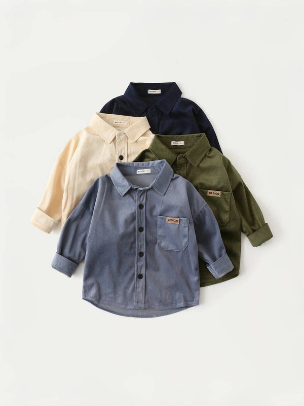 Classic Style Corduroy Shirt