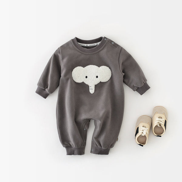 Cozy Elephant Cuddles Jumpsuit