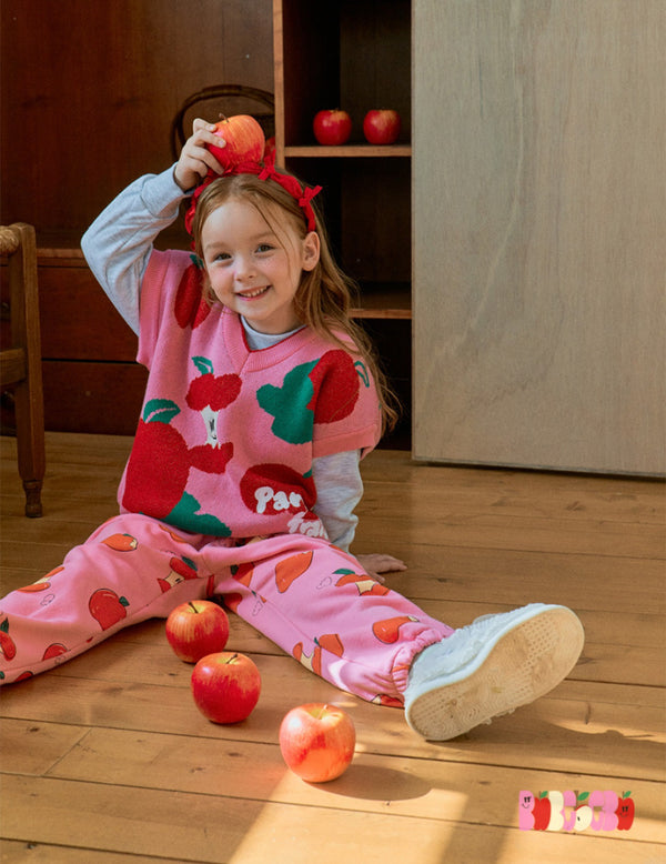 Fresh Apple Fun Knit Vest