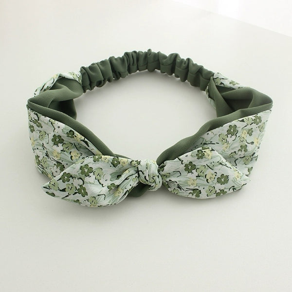 [Mommy & Me] Verdant Spring Bow Headband (Sizes for Children & Adults)