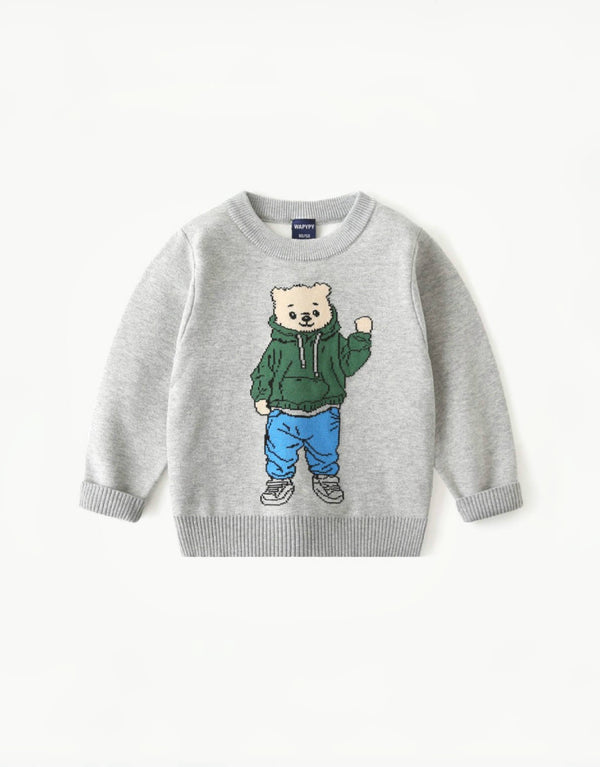 Hoodie Bear Sweater