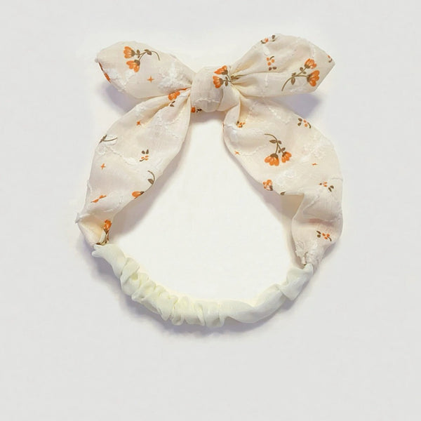 Soft Blossom Bow Hairband