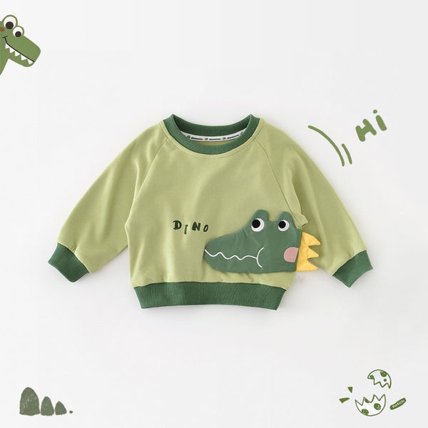 Playful Dino Sweater