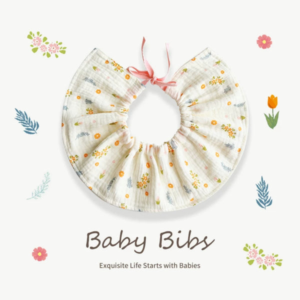 Gentle Embrace Baby Bib - Meadow Mirth