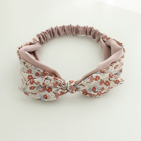 [Mommy & Me] Enchanting Florals Bow Hairband (Sizes for Children & Adults)