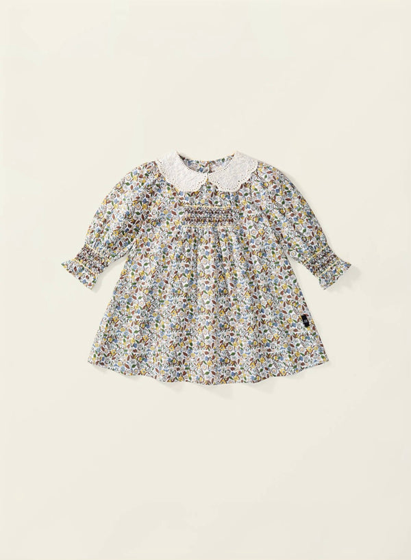 Vintage Blossom Smocked Dres