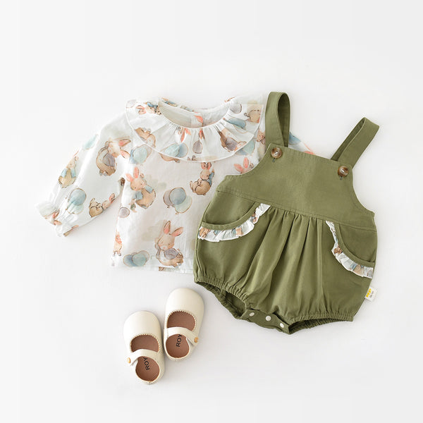 Olive Meadow Bunny Set