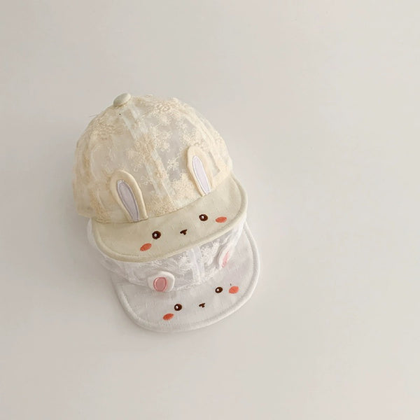 Blossom Bunny Embroidered Cap