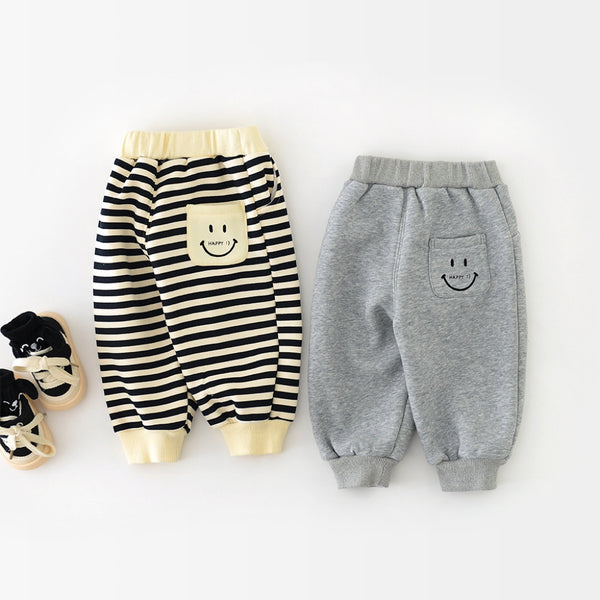 Happy Mood Fleece-Lined Casual Pants