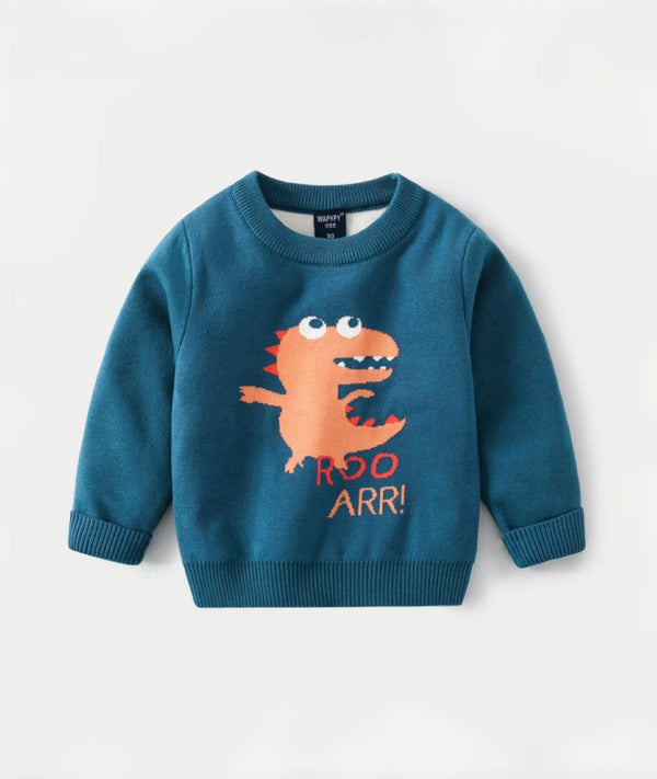 FunPlay Sweater Collection-  "Roo Roar Dino Adventure" Sweater