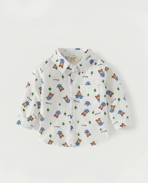 Artful Explorers -Hello Bear Fun Shirt