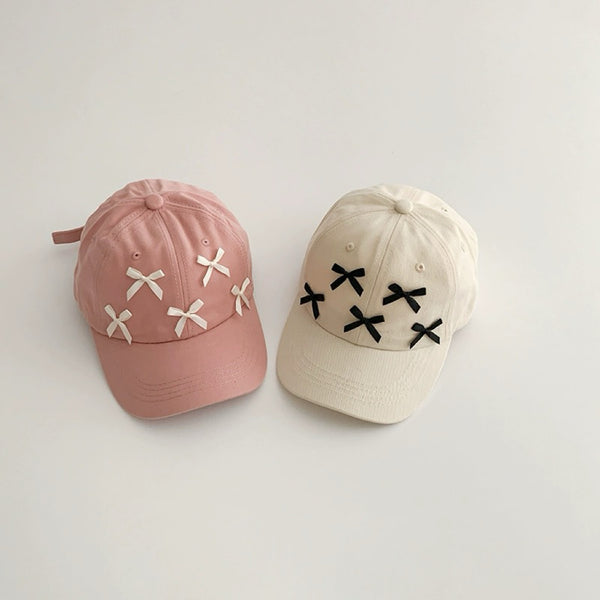 Charming Bow Adorned Cap