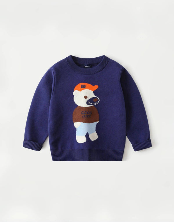 Good Luck Bear Sweater