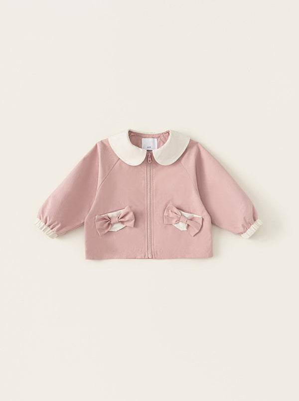 Sweet Bow Pocket Jacket