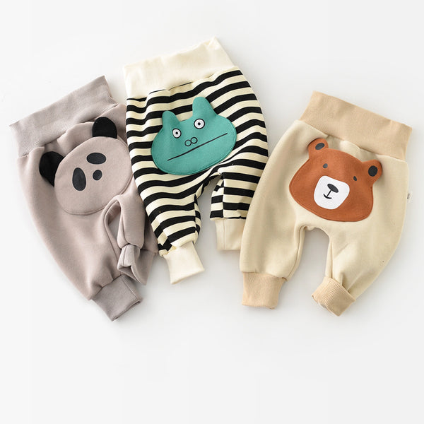 Animal Buddies High-Waist Fleece-Lined Pants