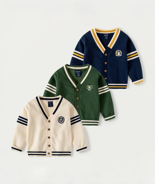 Classic Varsity Knit Cardigan