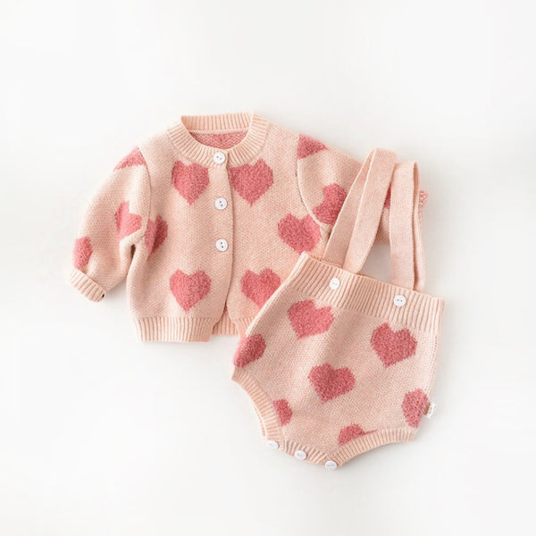 Sweetheart Knit Set