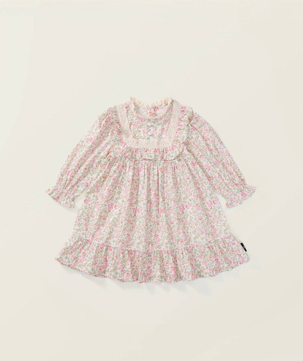 Enchanted Garden Ruffle Lace Dress